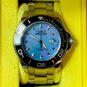 Invicta mother of pearl dive watch